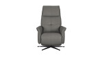 Relaxsessel 9361, in der Farbausführung Grau, Frontansicht