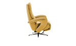 Basis-Relaxsessel Ejido, in der Farbausführung Yellow, Seitenansicht