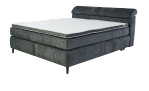 Boxspringbett Dany Mix in der Farbe Anthrazit