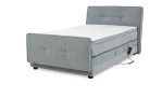 Boxspringbett Pia in der Farbe Mittelgrau