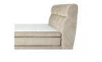 Boxspringbett Quinto Mix in der Farbe Beige Detailaufnahme