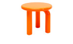 Beistelltisch Eliano Orange von Kare, in Orange mit 3 Beinen