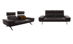 Großes und mittelgroßes Koinor Sofa Elements in der Farbe Nuss