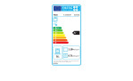 EU-Energieeffizienzlabel für einen Miele-Einbau-Backofen H 2455 BP ACTIVE mit 76 Litern Fassungsvermögen und der Energieeffizienzklasse A+.