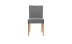 Esszimmerstuhl Shanna, in der Farbe grau, Frontansicht