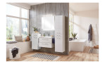 Komfort-Badezimmer-Set Bad 3400 im Dekor Weiß Seidenglanz / Weiß matt, Milieuansicht