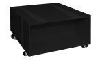 Couchtisch Couleur in der Farbe Vulkanschwarz offenes Fach