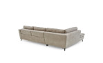 Basis-Wohnlandschaft Jan Van Dyk Maui in der Farbe beige, Rückansicht