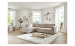 Basis-Wohnlandschaft Jan Van Dyk Maui in der Farbe beige, in einem Raum stehend