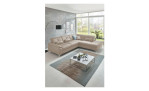 Komfort-Ecksofa plano|FORM Marbella, in der Farbausführung Natur, in einem Raum stehend