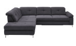 Basis-Ecksofa plano|FORM Marbella, in der Farbausführung Grau, Frontansicht