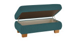 Detailfoto von dem aufgeklappten Hocker