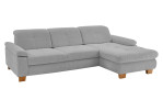 Basis-Wohnlandschaft plano|FORM Marbella, in der Farbausführung Grey, Schrägansicht