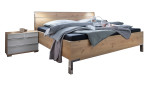 Basis-Bettanlage Messina in Bianco Eiche