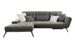 Komfort - Ecksofa Daria, in der Farbausführung Khaki