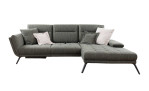 Komfort - Ecksofa Daria, in der Farbausführung Khaki