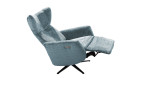 Komfort-Relaxsessel Leeds, in der Farbausführung Blau, mit der Relaxfunktion