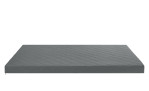 Kaltschaummatratze 120 x 200 cm H2 in einem Bezug in Anthrazit