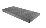 Mehrzonen-Kaltschaum-Matratze in der Größe 90 x 190 cm und in der Farbausführung anthrazit