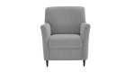 Basis-Sessel plano|FORM Florenz, in der Farbausführung Grau, Frontansicht
