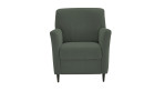 Basis-Sessel plano|FORM Florenz, in der Farbausführung Moos, Frontansicht
