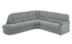 Basis-Wohnlandschaft plano|FORM Easyplan Q+, in der Farbausführung Grey, Schrägansicht