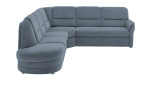Basis-Wohnlandschaft plano|FORM Easyplan Q+, in der Farbausführung Blue, Frontansicht