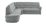 Basis-Wohnlandschaft plano|FORM Easyplan Q+, in der Farbausführung Grey, Frontansicht