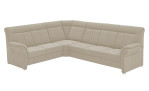 Komfort-Ecksofa plano|FORM Favorit, in der Farbausführung Beige, Schrägansicht