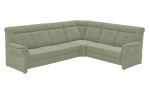 Basis-Ecksofa plano|FORM Favorit, in der Farbausführung Lind, Schrägansicht