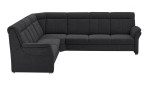 Basis-Ecksofa plano|FORM Favorit, in der Farbausführung Anthrazit, Frontansicht