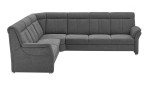 Basis-Ecksofa plano|FORM Favorit, in der Farbausführung Alu, Frontansicht