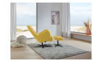 Komfort-Relasessel plano|FORM Tivoli, in der Farbausführung Yellow , in einem Raum stehend, mit der Funktion
