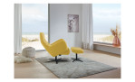 Komfort-Relasessel plano|FORM Tivoli, in der Farbausführung Yellow , in einem Raum stehend, mit der Funktion