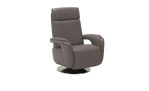 Komfort-Relaxsessel plano|FORM Freeway, in der Farbausführung Greystone, Schrägansicht