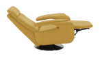 Komfort-Relaxsessel plano|FORM Freeway, in der Farbausführung Yellow, Seitenansicht mit Funktion