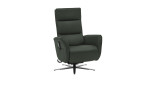 Komfort-Relaxsessel plano|FORM Rimini in der Farbausführung Oliv, Schrägansicht