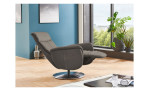 Basis-Sessel plano|FORM Highway, in der Farbausführung Greystone, mit der Relaxfunktion
