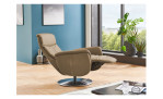 Basis-Sessel plano|FORM Highway, in der Farbausführung Nougat, mit der Relaxfunktion