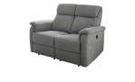 Sofa 3-Sitz Alana, in dem Stoff Chenille grau.