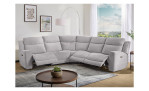 Ecksofa Henry in der Farbe grau