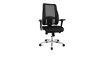 Bürostuhl Sitting Lady 300 in schwarz, höhenverstellbar