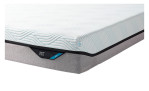 Viscoschaummatratze Discovery PRO SmartCool 100 x 200 cm Soft mit einem weißen und Ash grey Bezug