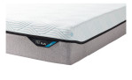 Viscoschaummatratze Discovery PRO Plus SmartCool 100 x 200 cm Soft in einem weißen und Ash Grey Bezug