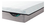 Viscoschaummatratze Discovery PRO Plus SmartCool 90 x 200 cm Medium in einem weißen und Ash Grey Bezug