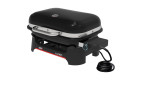Elektrogrill Lumin Compact Black von Weber in schwarz, Thermometer analog im Deckel