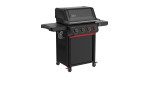 Gasgrill Spirit EPX-435R von Weber in Schwarz, inkl. Seitenbrenner und Drehspieß, Seitenansicht