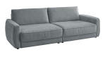 Basis-Big Sofa planoform Cochem in der Farbe Hellgrau