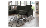 Detailbild Spitzecke mit Relaxfunktion Komfort-Wohnlandschaft planoIFORM Euphoria in der Farbe Moos