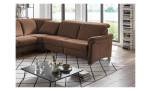 Detailbild Spitzecke mit Relaxfunktion Komfort-Wohnlandschaft planoIFORM Euphoria in der Farbe Rose